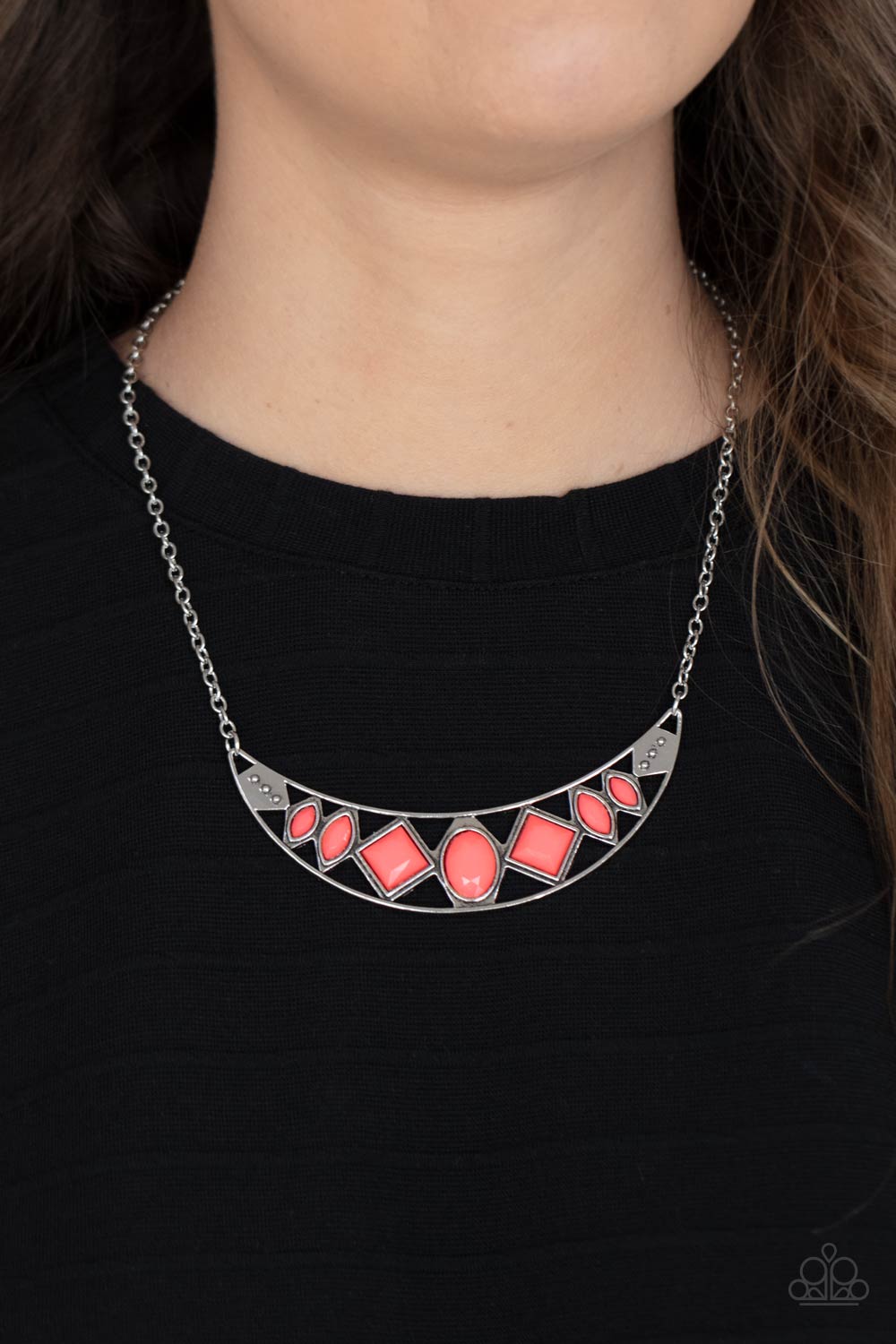 Emblazoned Era - pink - Paparazzi necklace