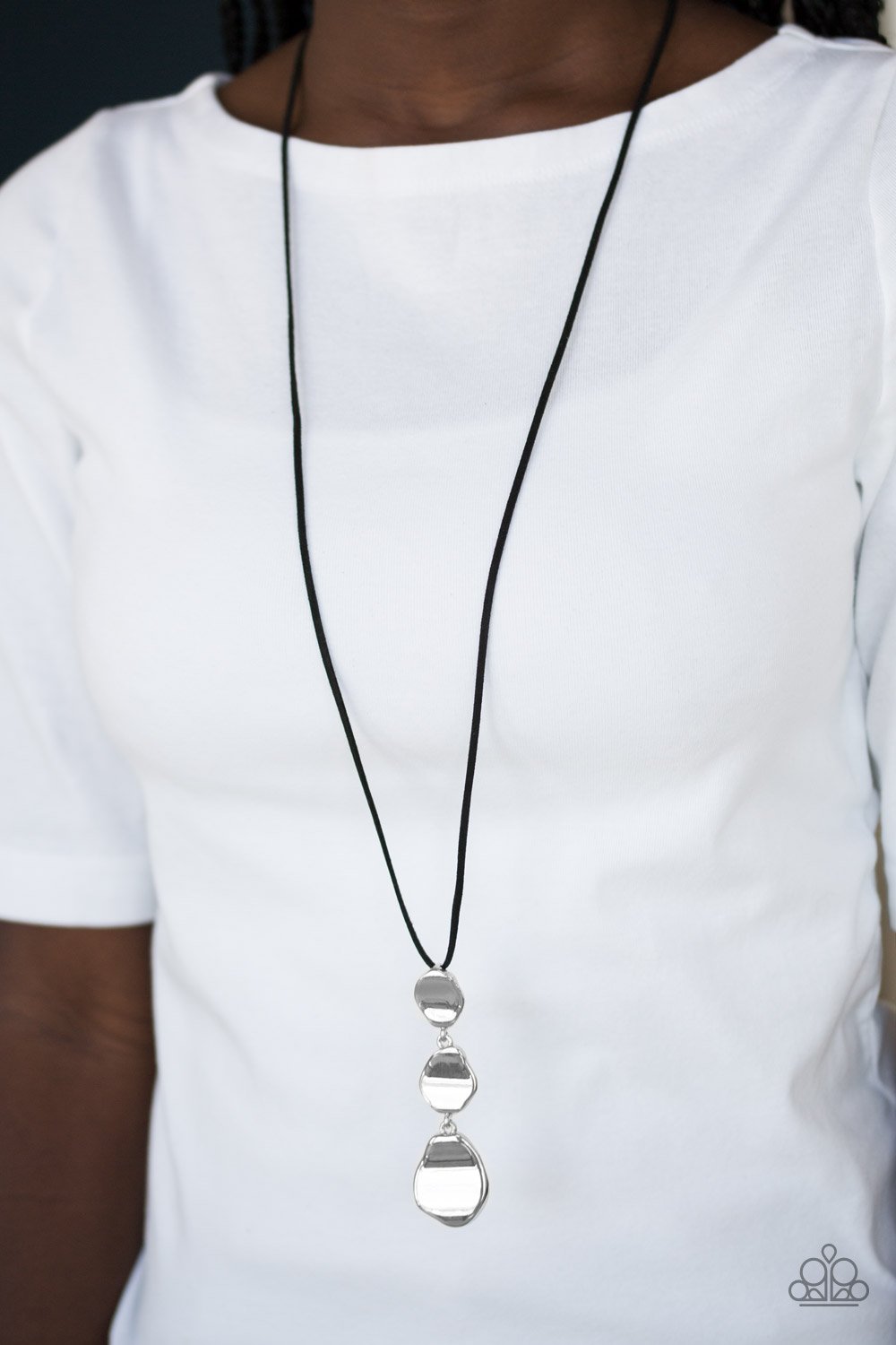 Embrace the Journey-black-Paparazzi necklace