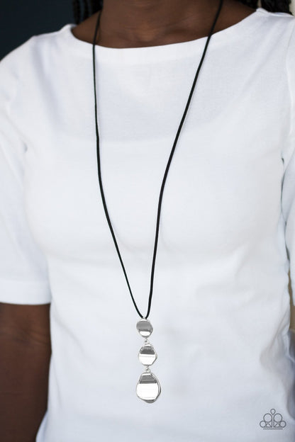 Embrace the Journey-black-Paparazzi necklace