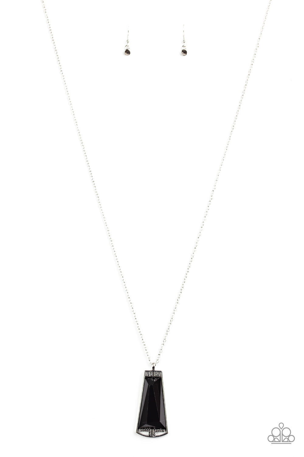 Empire State Elegance - black - Paparazzi necklace