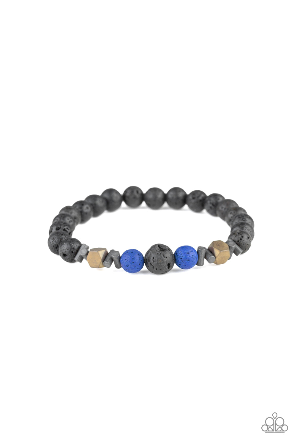 Empowered - blue - Paparazzi bracelet