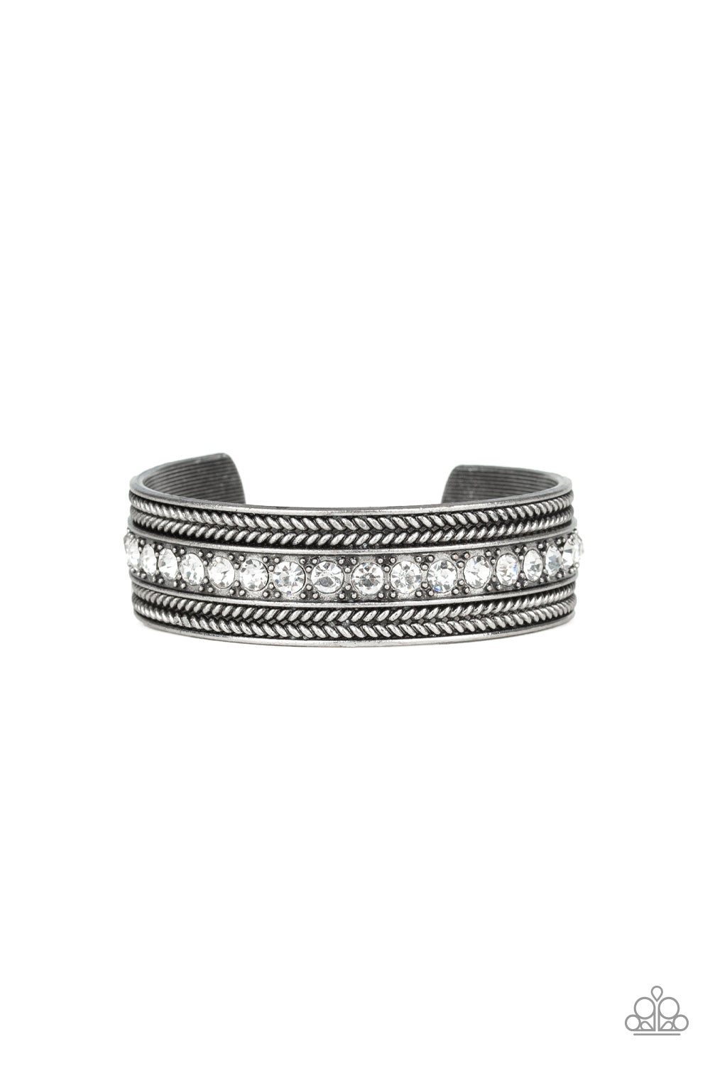 Empress Etiquette - white - Paparazzi bracelet