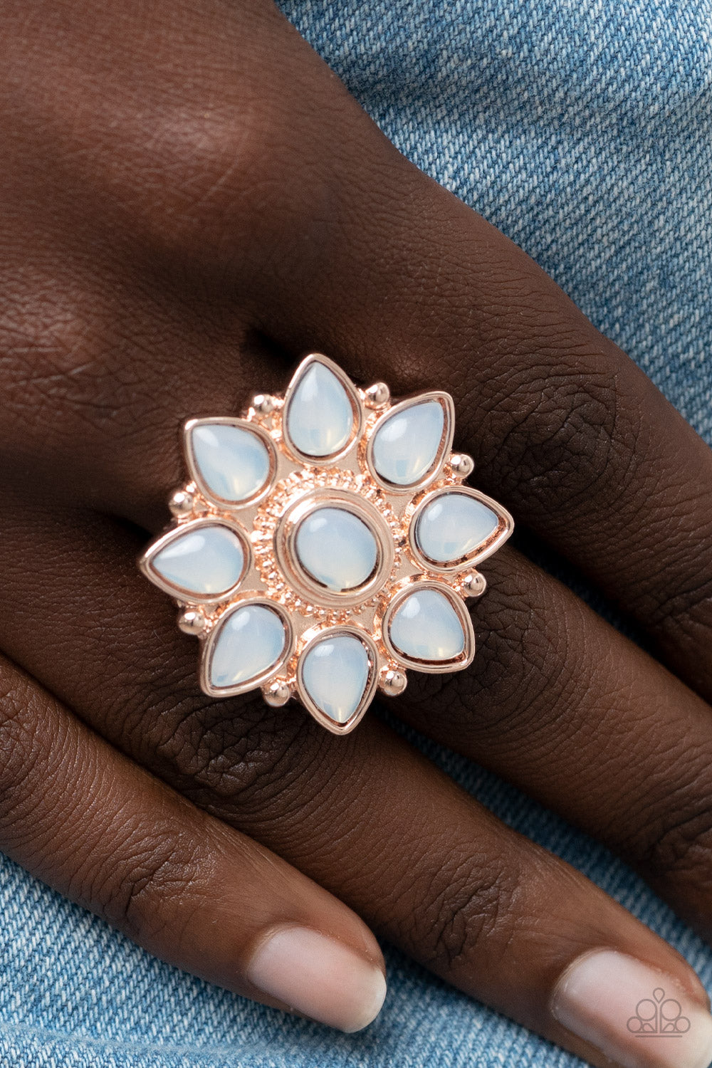 Enchanted Orchard - rose gold - Paparazzi ring