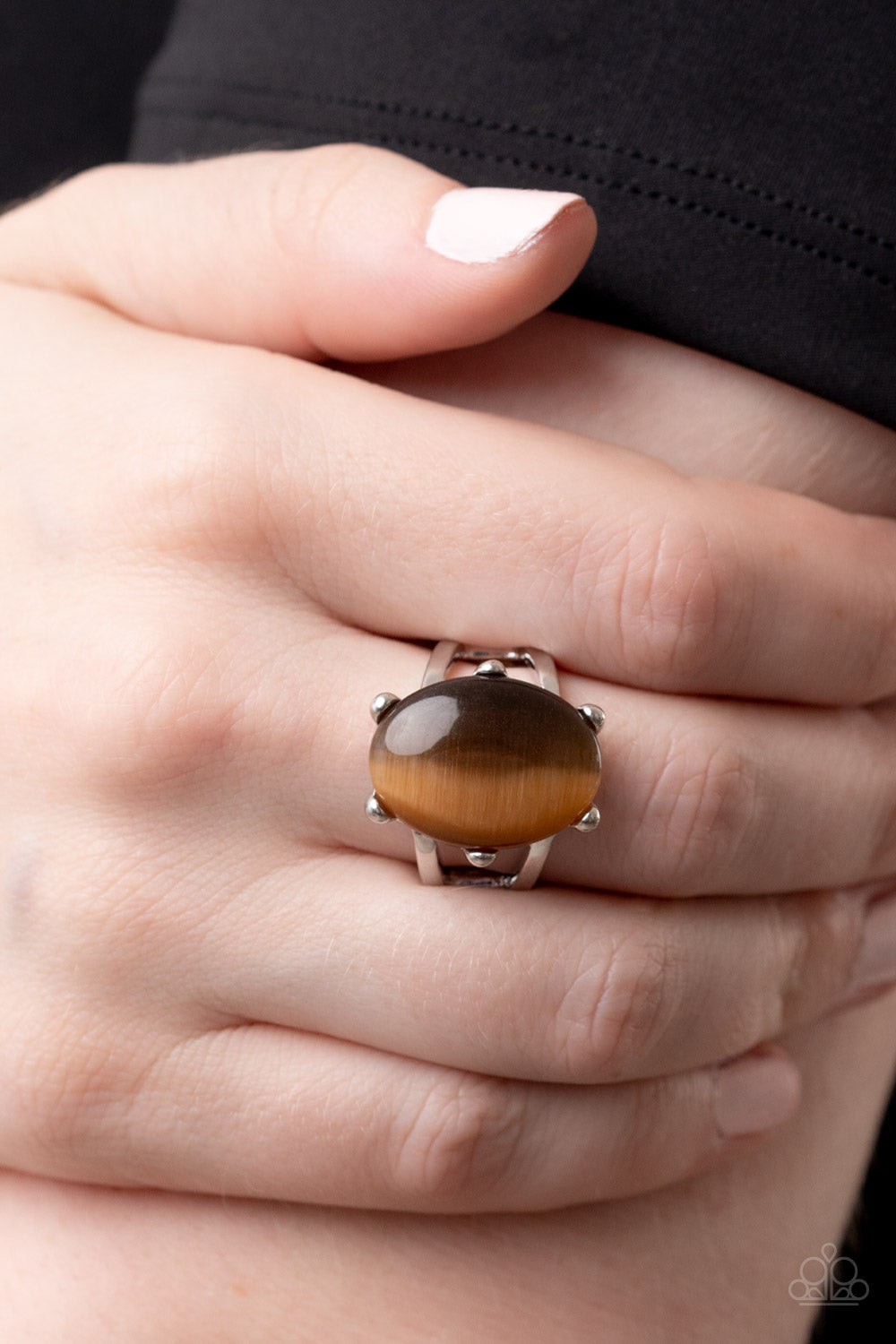 Enchantingly Everglades - brown - Paparazzi ring