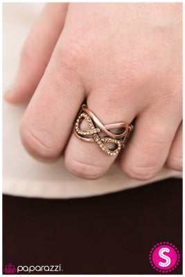 Endlessly Endless - Copper - Paparazzi Ring