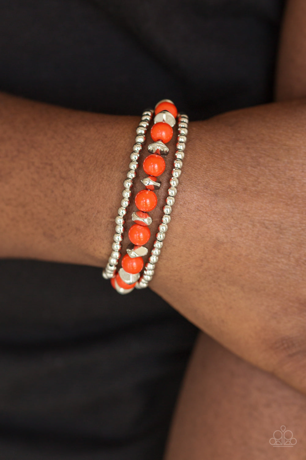Epic Escape - orange - Paparazzi bracelet