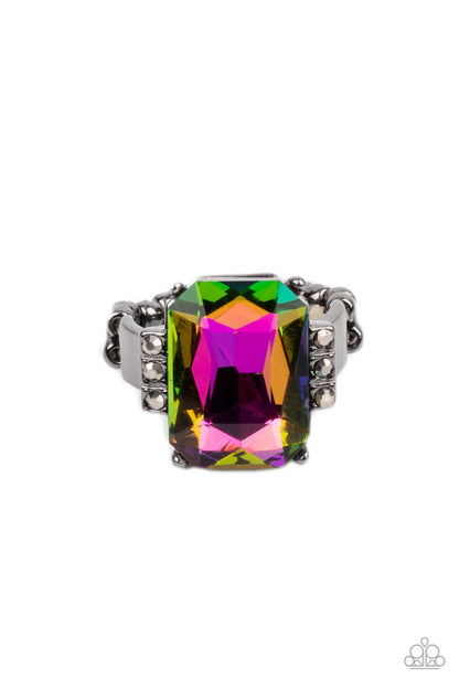 Epic Proportions - multi - Paparazzi ring