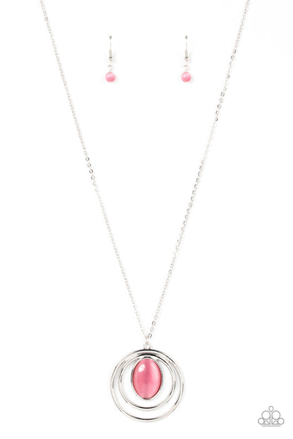 Epicenter of Elegance - pink - Paparazzi necklace