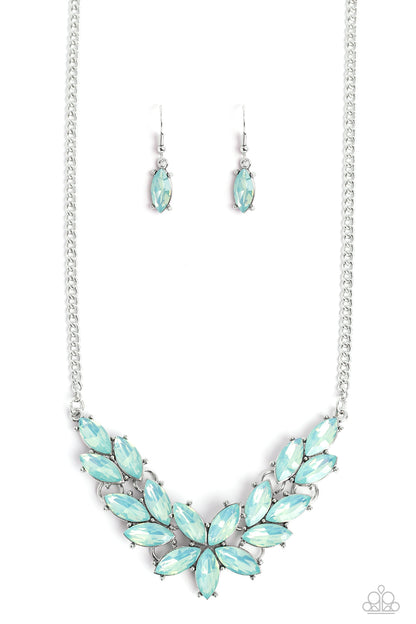 Ethereal Efflorescence - green - Paparazzi necklace