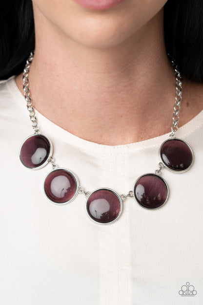 Ethereal Escape - purple - Paparazzi necklace