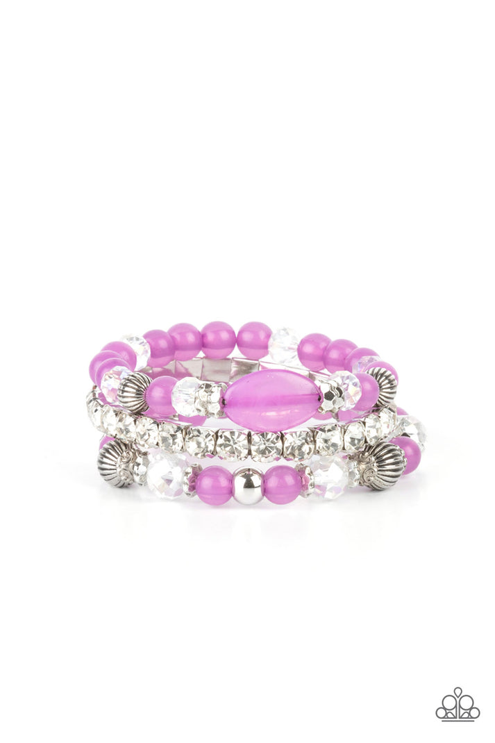 Ethereal Etiquette - purple - Paparazzi bracelet – JewelryBlingThing