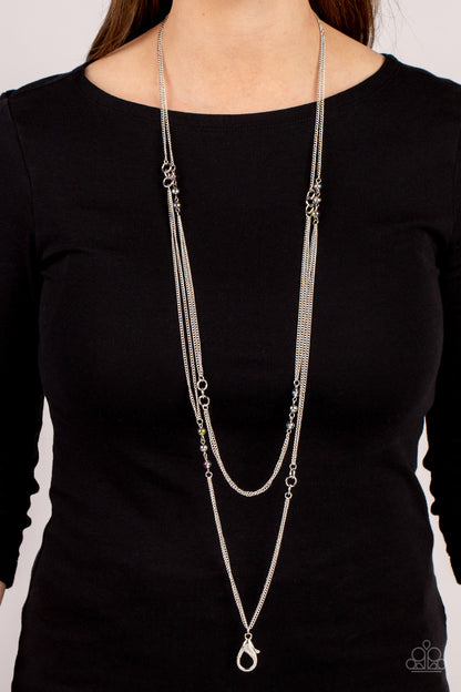 Ethereal Expectations - multi - Paparazzi LANYARD necklace