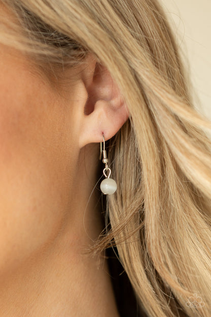 Ethereal Experience - white - Paparazzi necklace