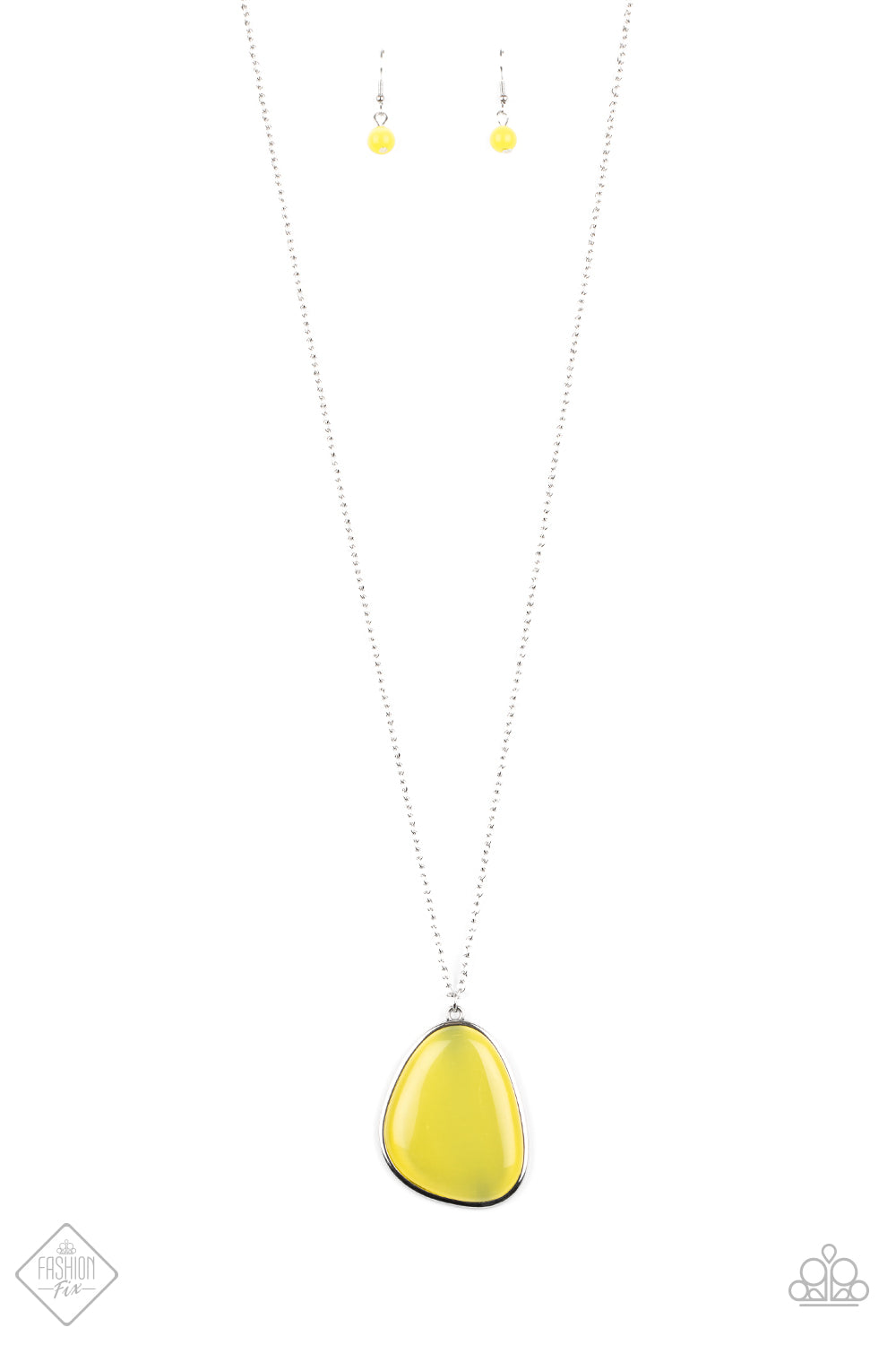 Ethereal Experience - yellow - Paparazzi necklace