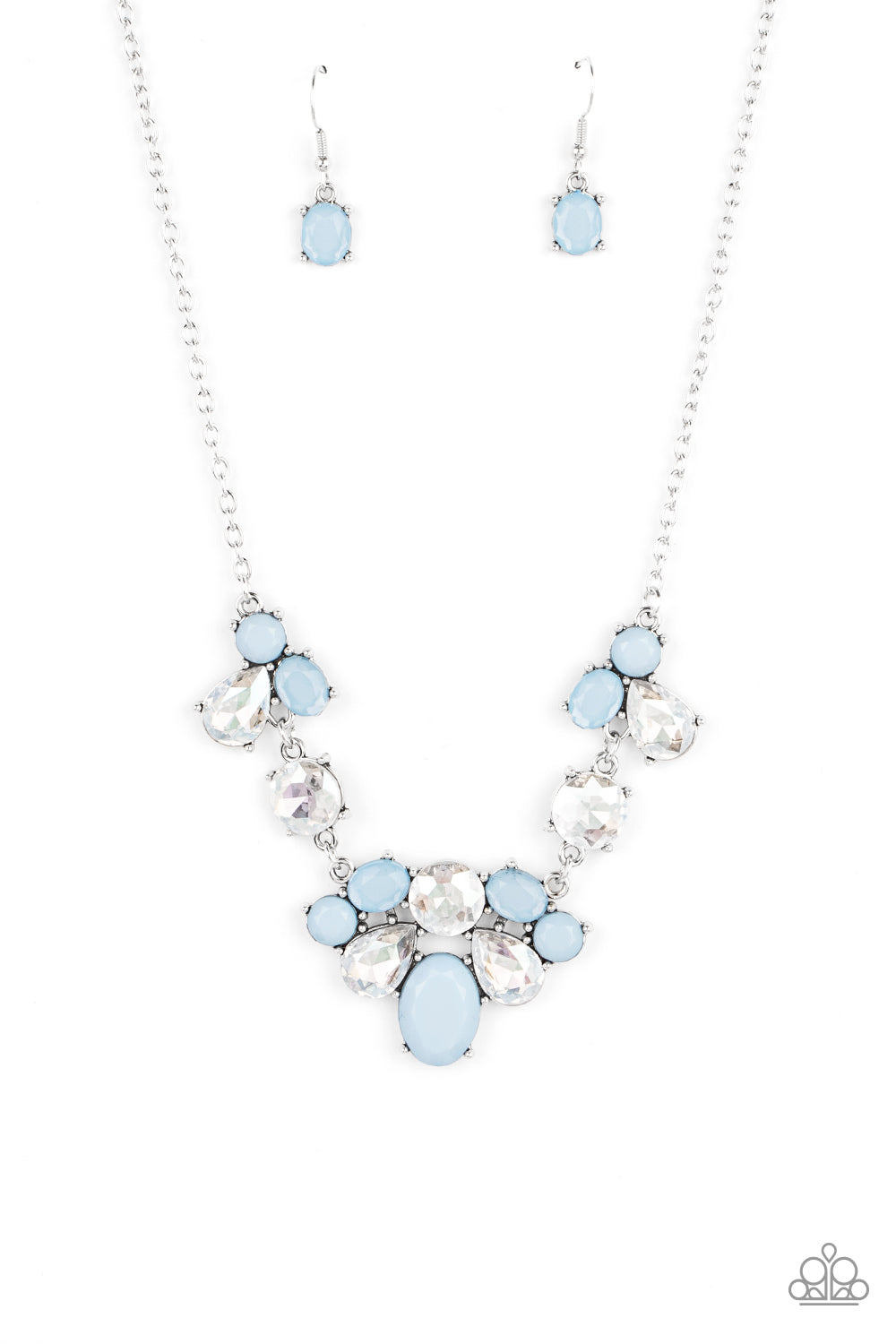 Ethereal Romance - blue - Paparazzi necklace