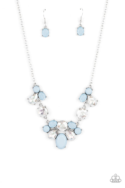 Ethereal Romance - blue - Paparazzi necklace