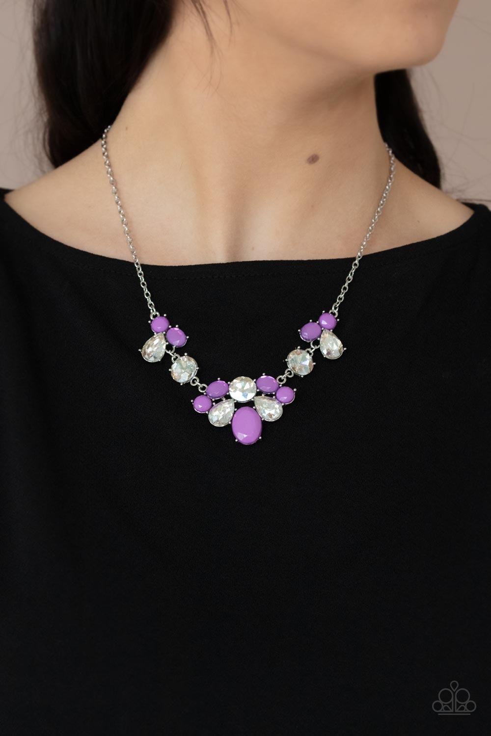 Ethereal Romance - purple - Paparazzi necklace