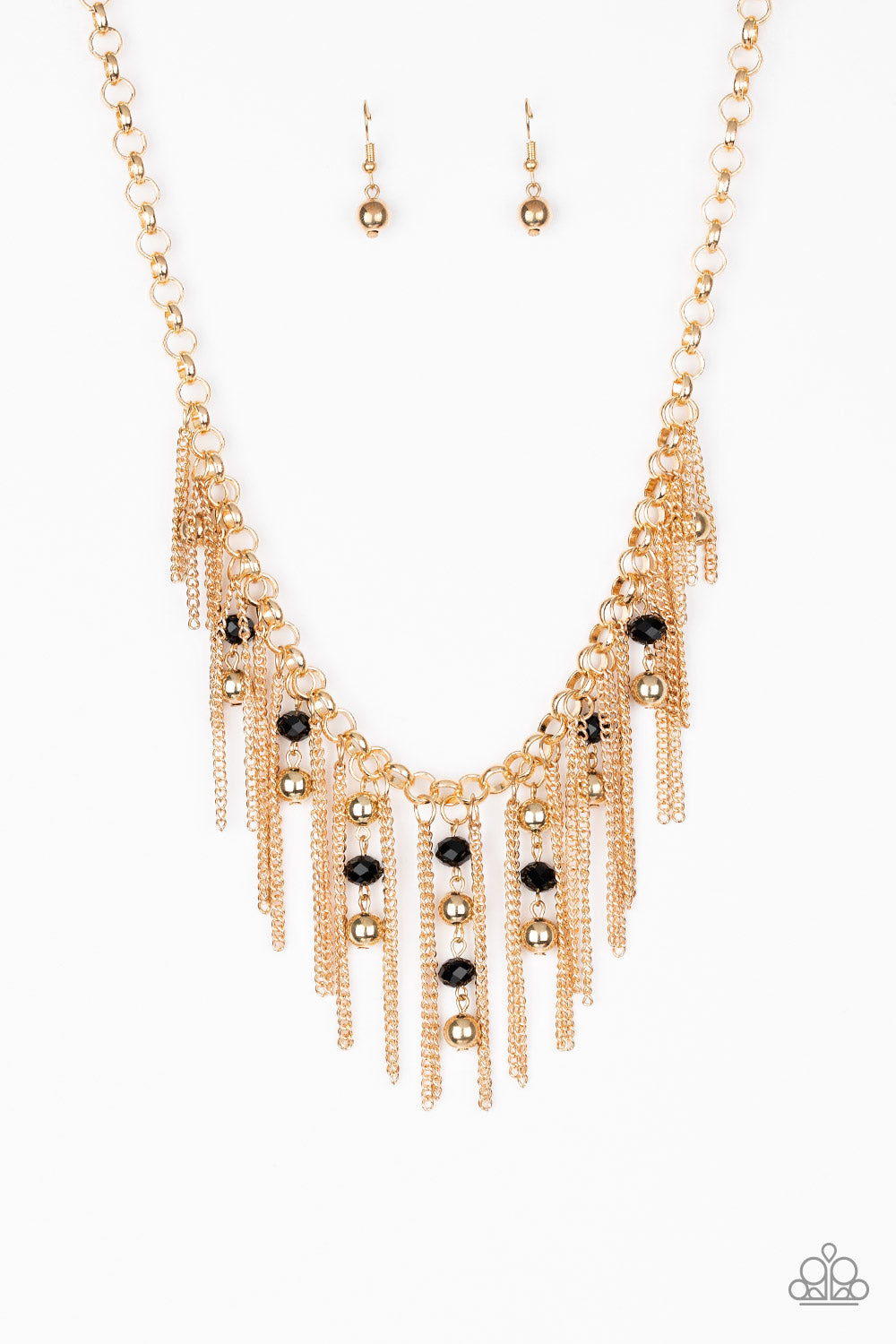 Ever Rebellious - gold - Paparazzi necklace