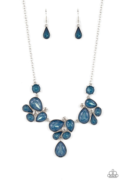 Everglade Escape - blue - Paparazzi necklace