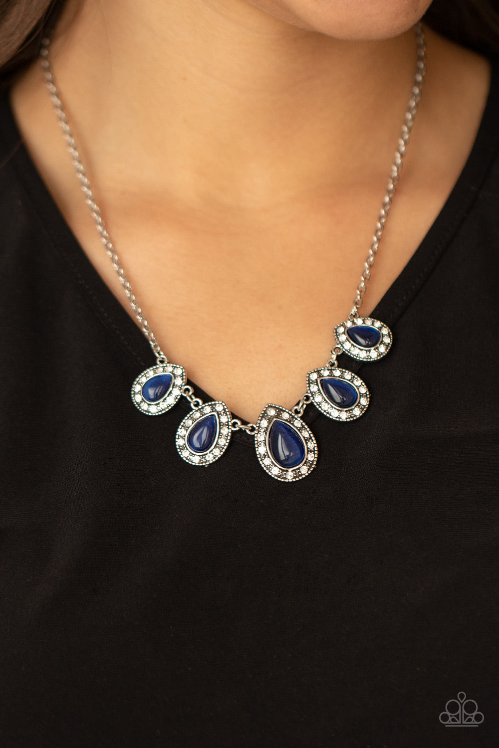 Everlasting Enchantment - blue - Paparazzi necklace