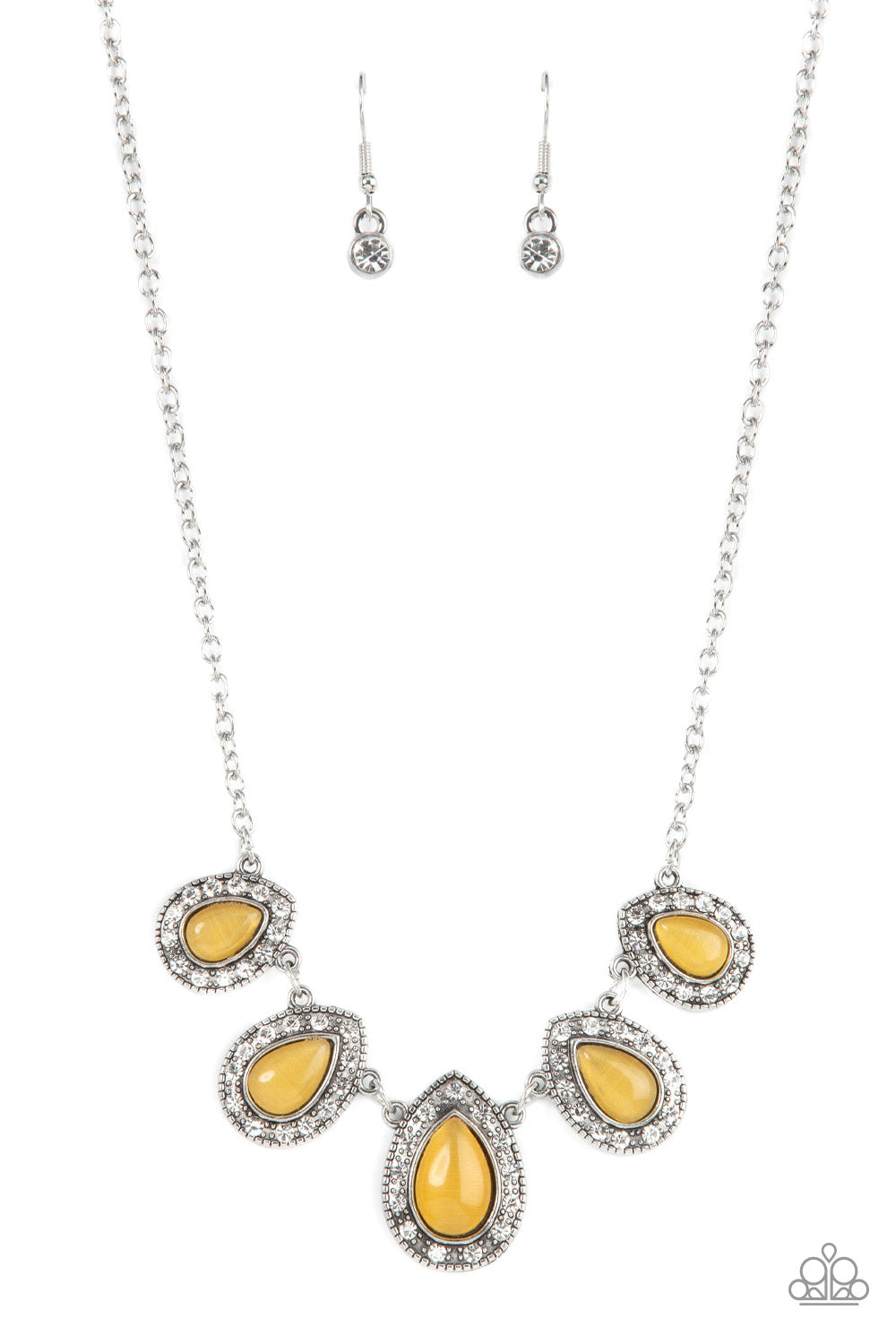 Everlasting Enchantment - yellow - Paparazzi necklace