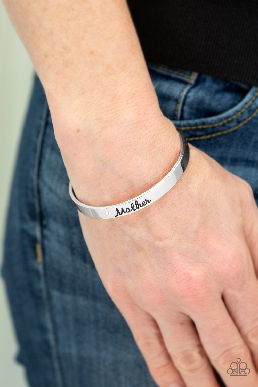 Every Day is Mothers Day - silver - Paparazzi bracelet
