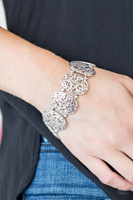 Everyday Elegance - silver - Paparazzi bracelet