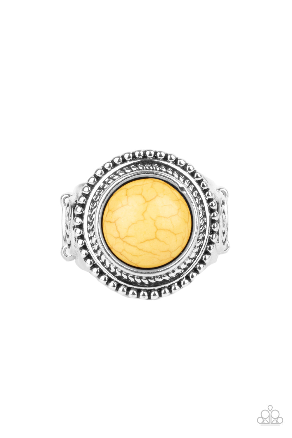 Evolutionary Essence - yellow - Paparazzi ring