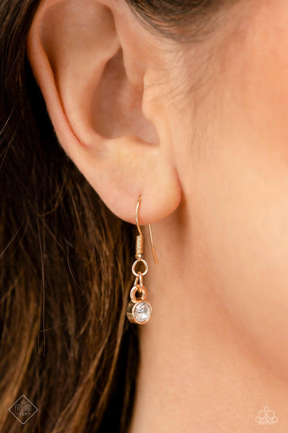 Exaggerated Elegance - gold - Paparazzi necklace