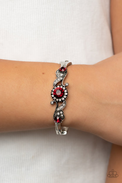Expert Elegance - red - Paparazzi bracelet