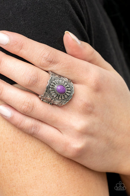 Exquisitely Ornamental - purple - Paparazzi ring