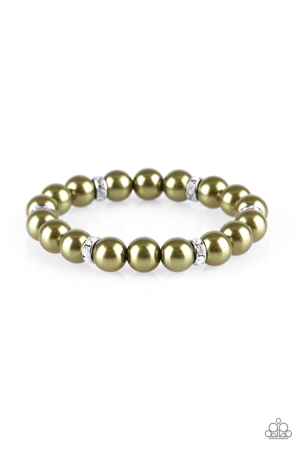 Exquisitely Elite-green-Paparazzi bracelet