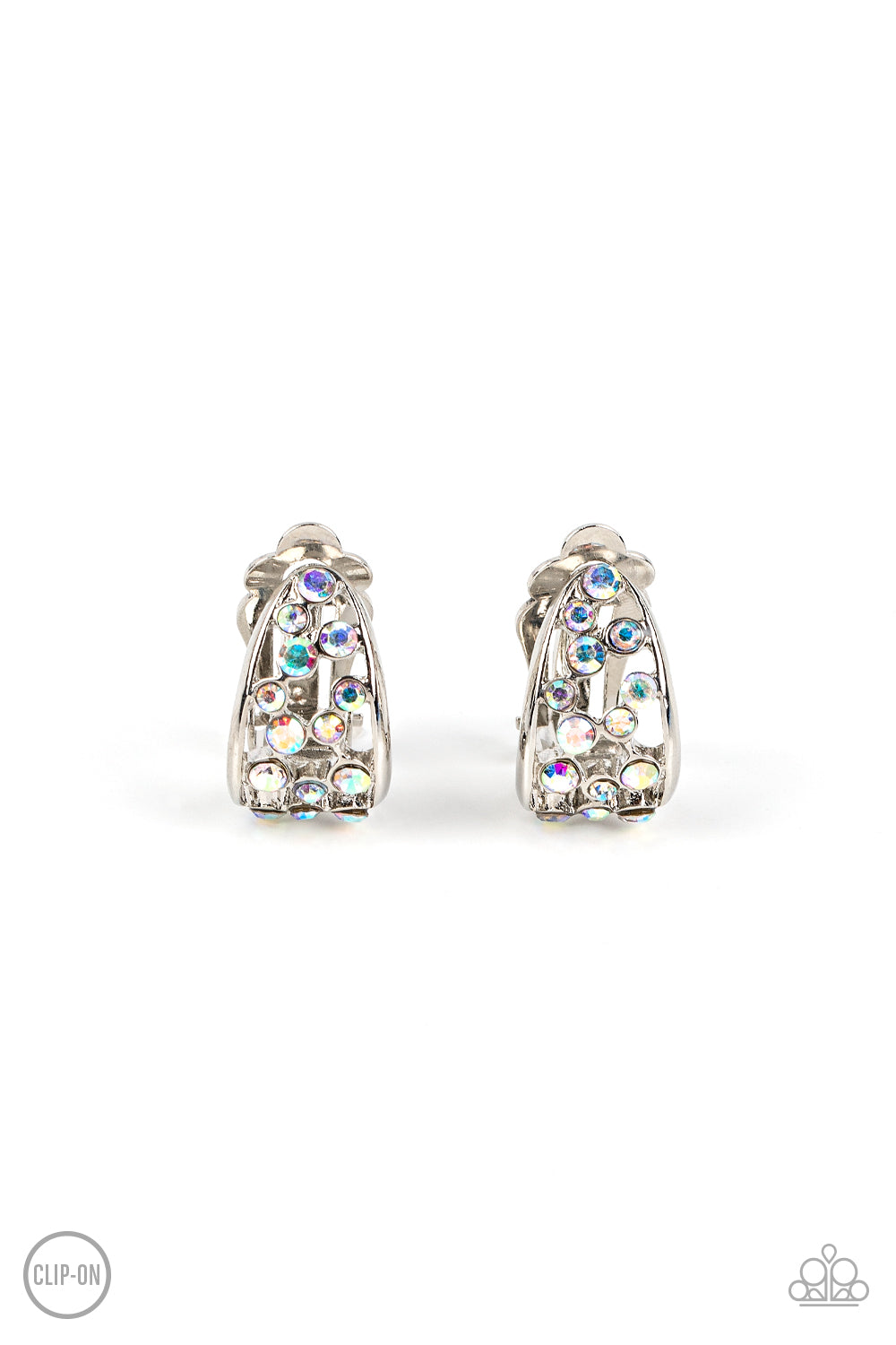 Extra Effervescent - multi - Paparazzi CLIP ON earrings