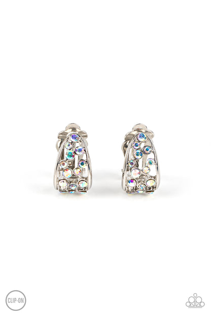 Extra Effervescent - multi - Paparazzi CLIP ON earrings