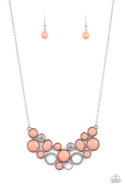 Extra Eloquent - orange - Paparazzi necklace