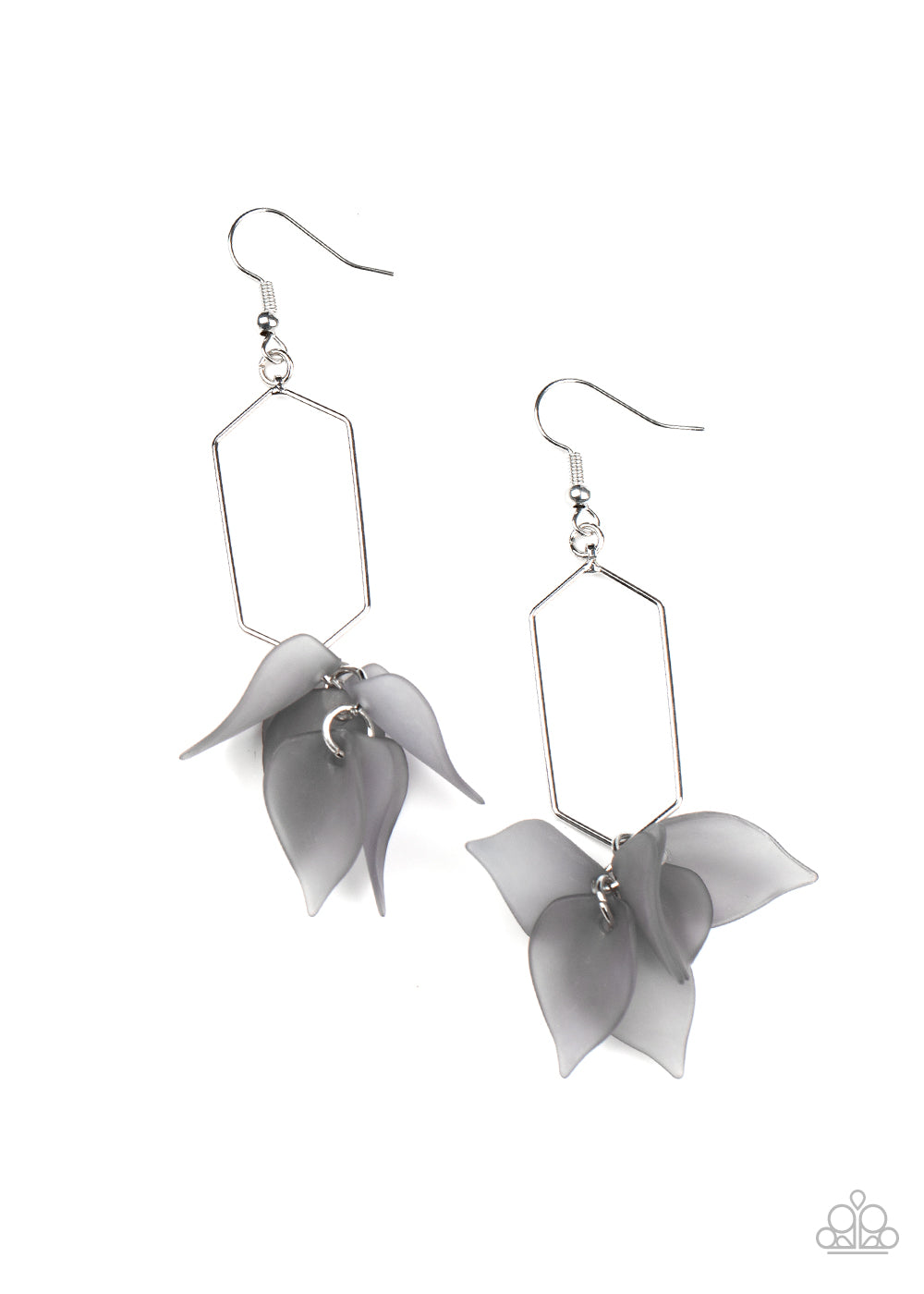 Extra Ethereal - silver - Paparazzi earrings