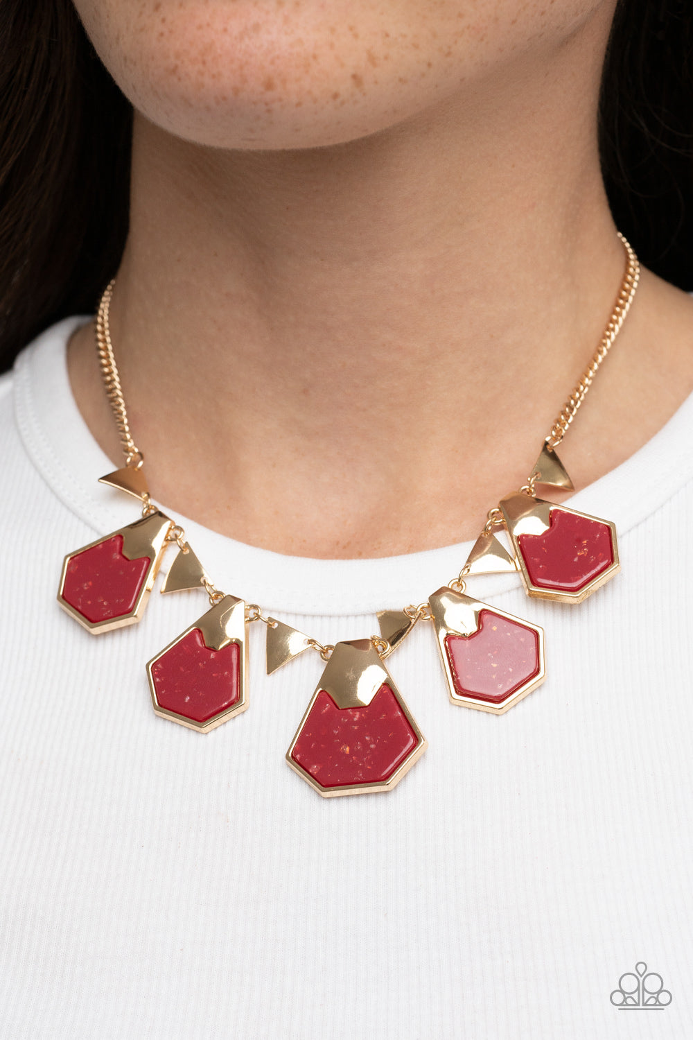 Extra Exclusive - red - Paparazzi necklace