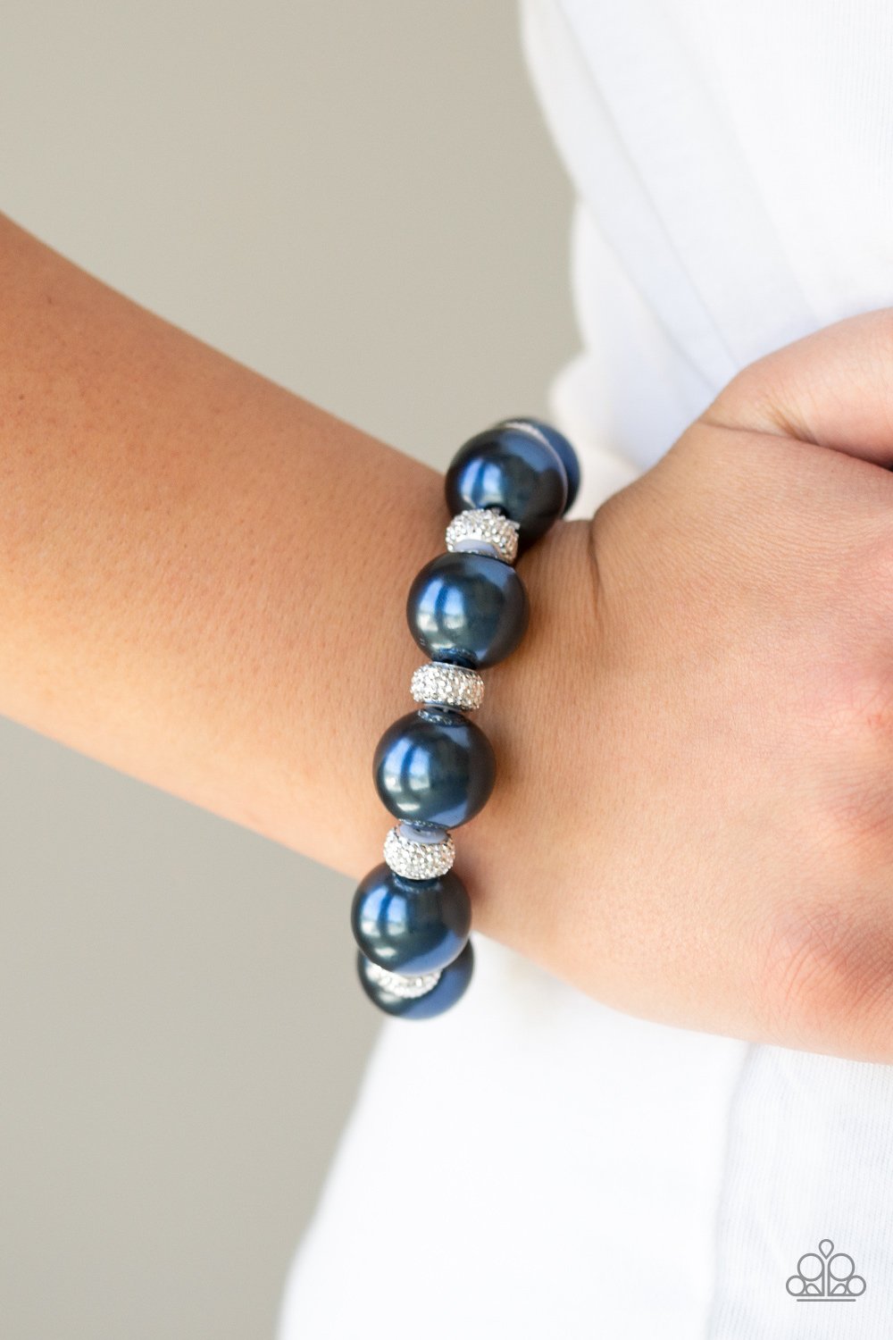 Extra Elegant-blue-Paparazzi bracelet