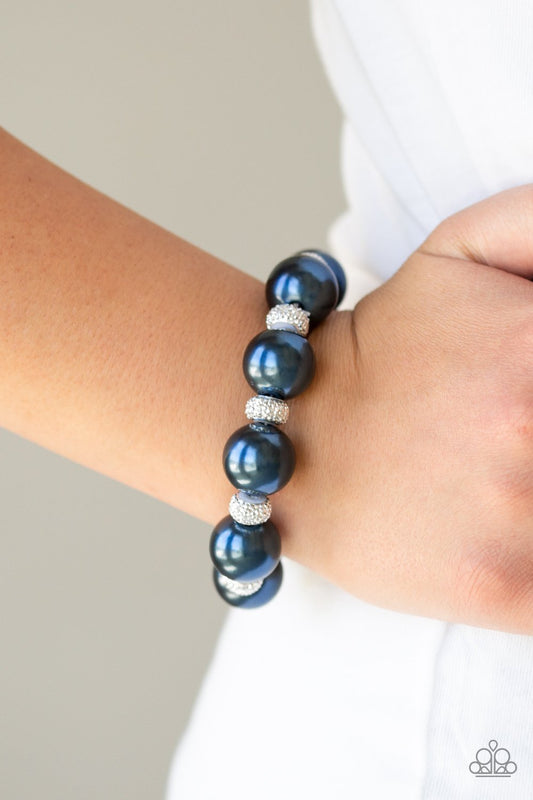 Extra Elegant-blue-Paparazzi bracelet