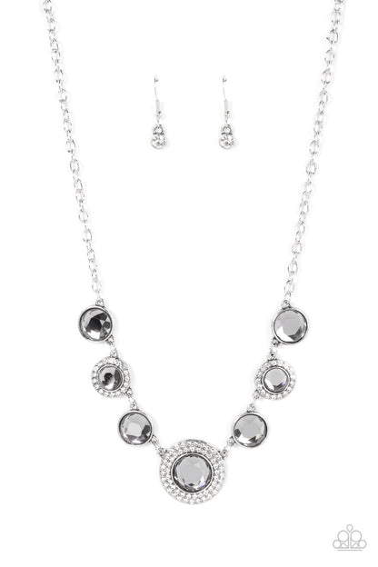 Extravagant Extravaganza - silver - Paparazzi necklace