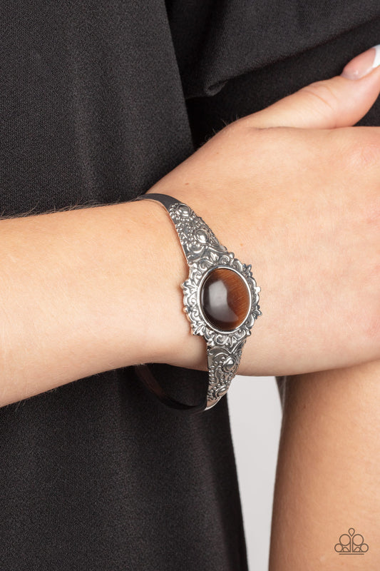 Extravagantly Enchanting - brown - Paparazzi bracelet