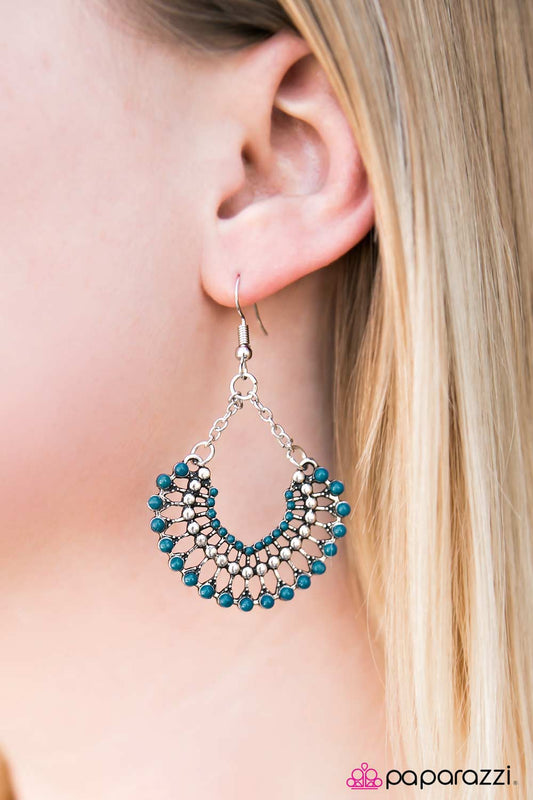 FAN Together - Paparazzi earrings