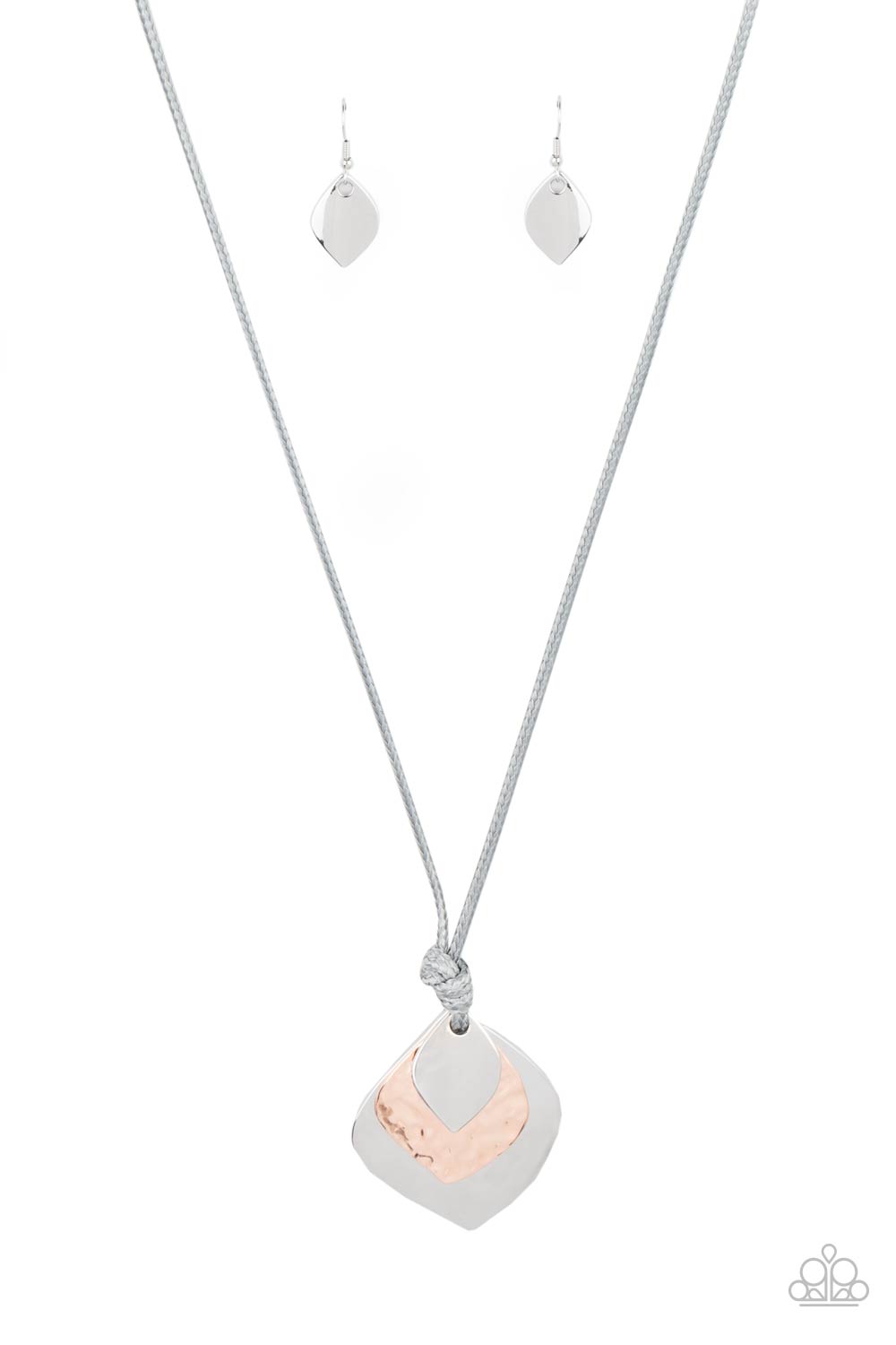 Face The ARTIFACTS - silver - Paparazzi necklace