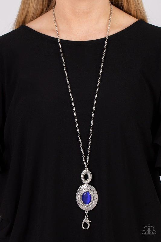 Fairytale Finesse - blue - Paparazzi LANYARD necklace