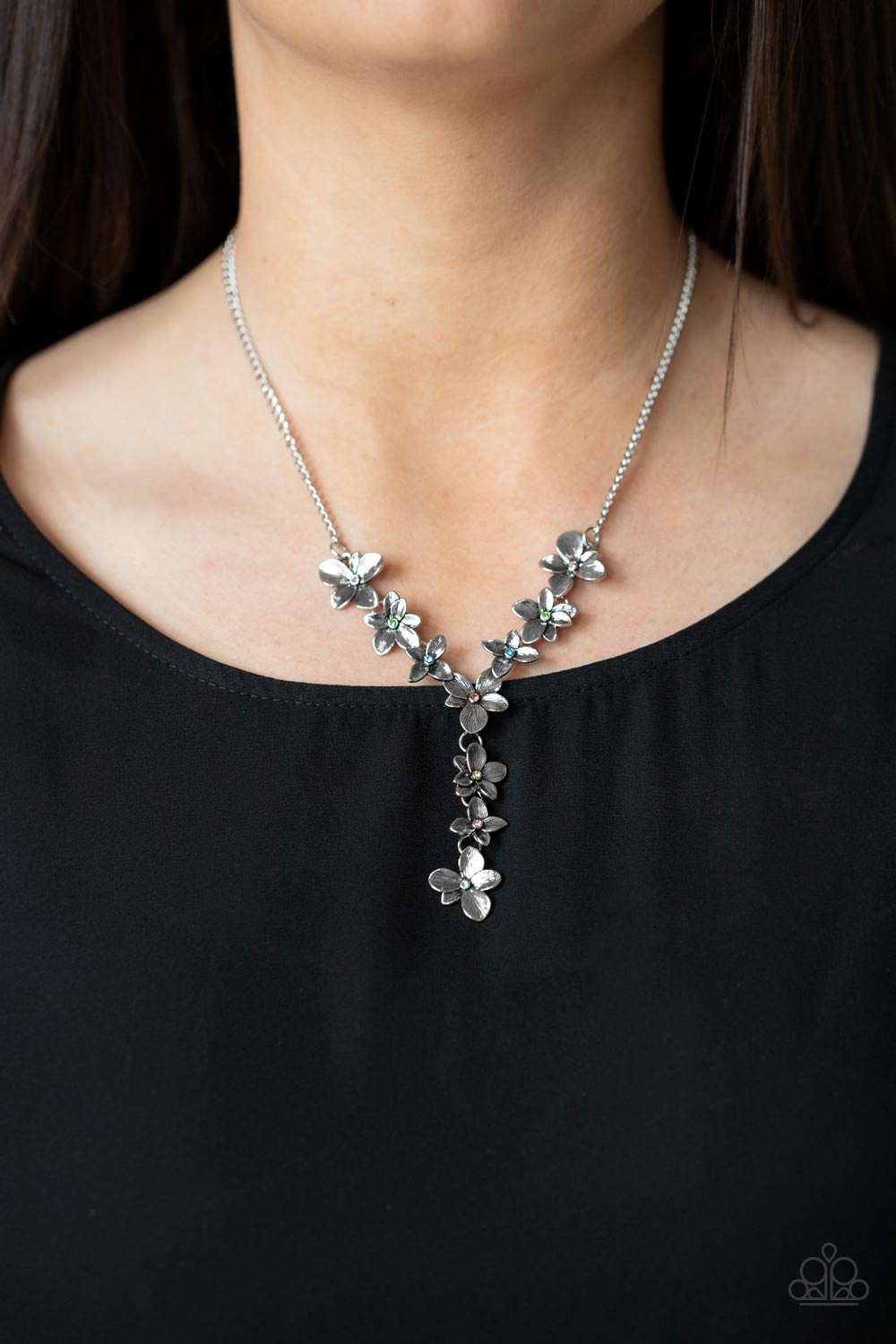 Fairytale Meadow - multi - Paparazzi necklace