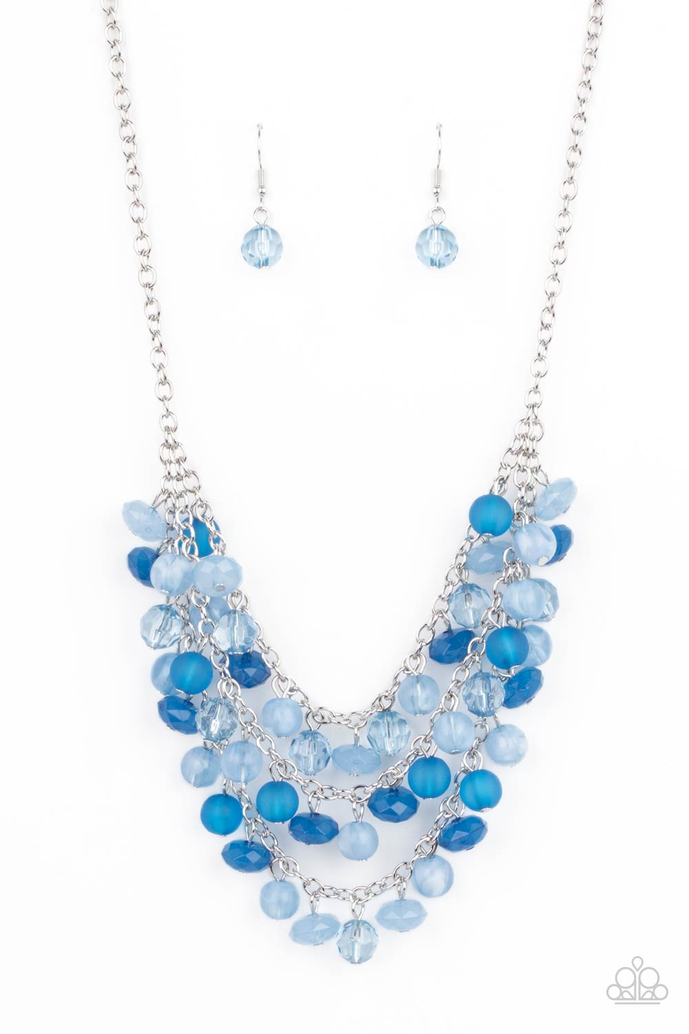 Fairytale Timelessness - blue - Paparazzi necklace