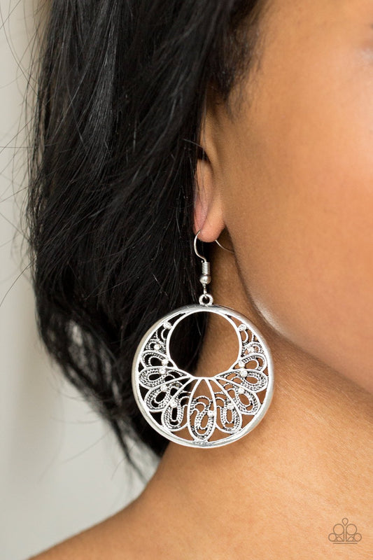 Fancy That-white-Paparazzi earrings