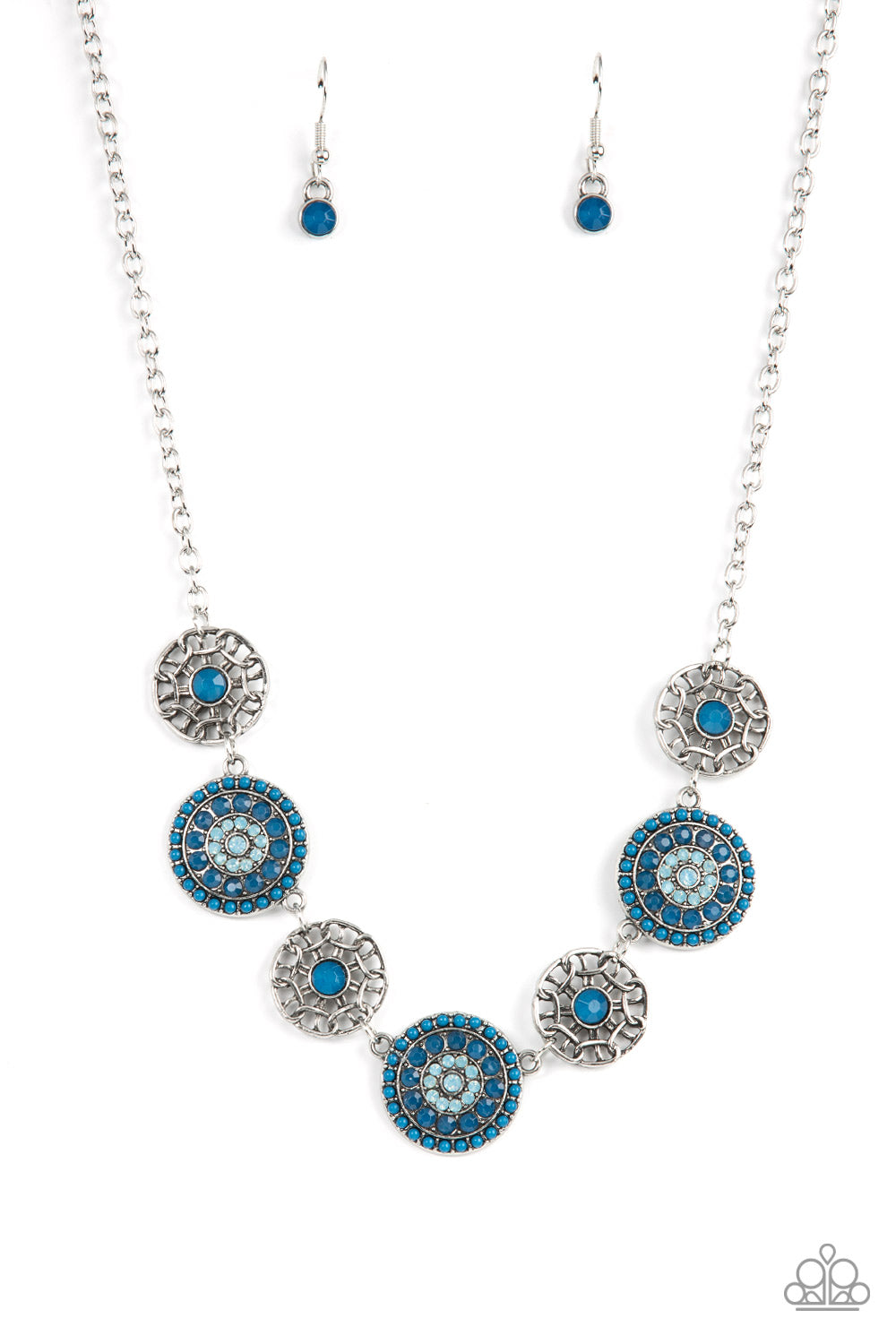 Farmers Market Fashionista - blue - Paparazzi necklace