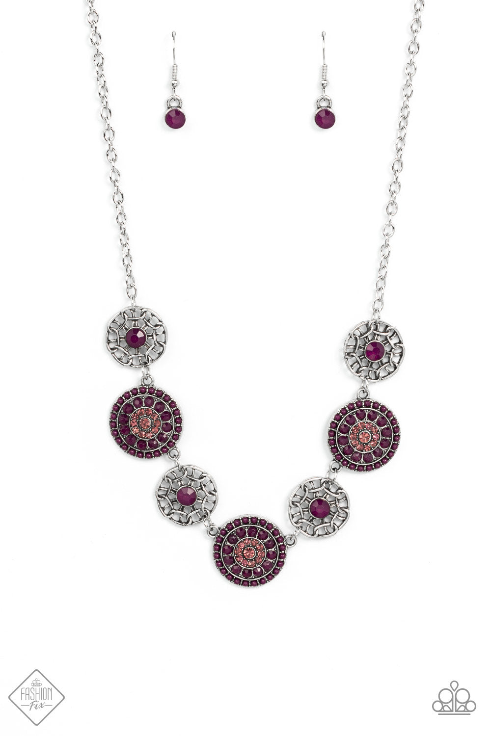 Farmers Market Fashionista - purple - Paparazzi necklace