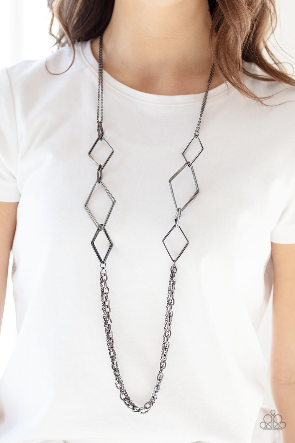 Fashion Fave-black-Paparazzi necklace